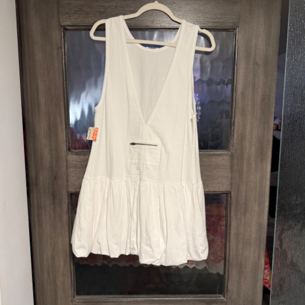 Free People White Mini Dress - Picture 5 of 7